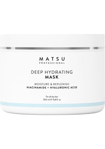 Deep Hydrating Mask - Kuru Saç Yoğun Nem Maskesi 350ML