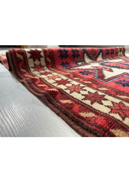 106X184 cm El Dokuma Yağcıbedir Halısı Antik Harika Kondisyonlu Halı Yıkanabilir modelleri