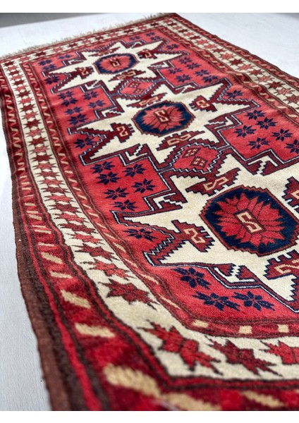 106X184 cm El Dokuma Yağcıbedir Halısı Antik Harika Kondisyonlu Halı Yıkanabilir fırsatları