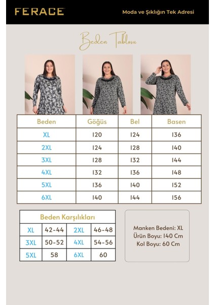 Kadin Tesettur Buyuk Beden Yakası Garnili Anne Elbise fiyatları