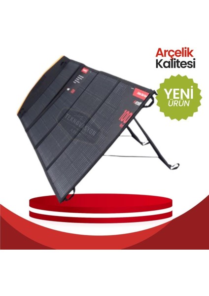 100W Fsb 4 Katlanabilir Solar Panel