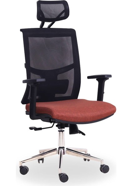 Oasim Turuncu Yönetici Koltuğu