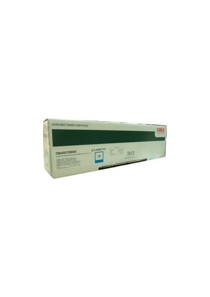 Okı 43487723 Mavi Cyan Orjinal Toner C8600 / C8800