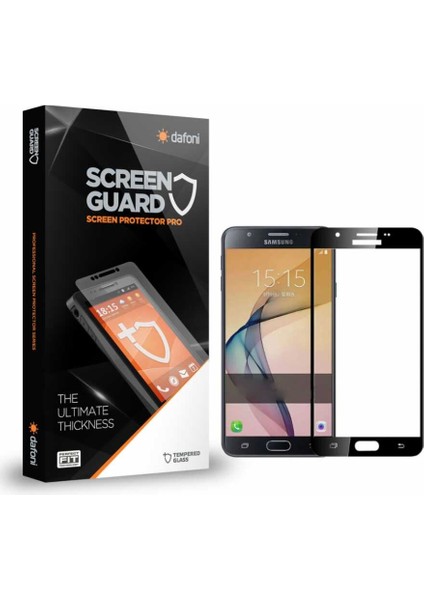 Samsung Galaxy J7 Prime J7 Prime 2 Siyah Full Cam Ekran Koruyucu