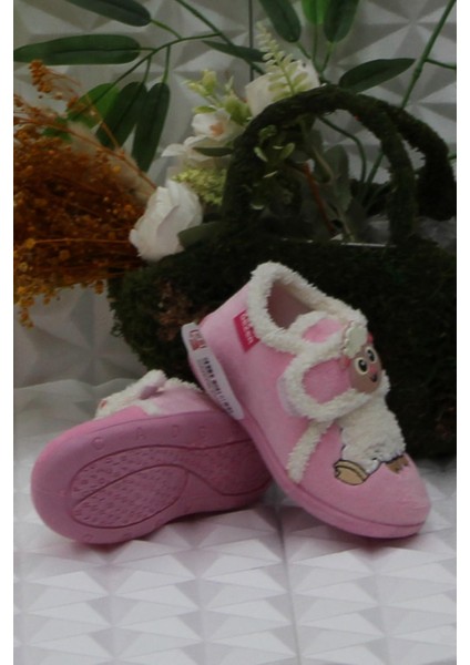 03366 Pembe Anaokulu Kreş Ev Kız Çocuk Panduf Ayakkabı indirimleri