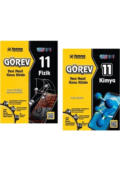 Armada 11. Sınıf Görev Fizik + Kimya Yeni Nesil Konu Kitabı