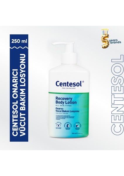 Centesol Recovery Body Lotion Onarıcı Vücut Bakım Losyonu