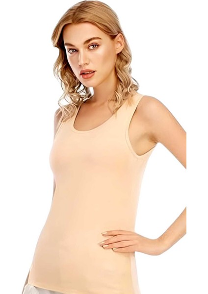 Kadın Kalın Askılı Pamuklu Atlet 3'lü Set fırsatları