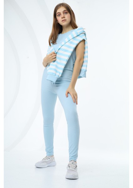 Kız Çocuk Üçlü Taytlı Takım fiyatları