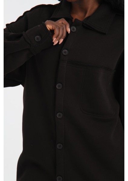 R-5750 Ceket Yaka Pis Dikişli Üç Iplik Şardonlu Sweatshirt modelleri