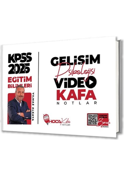 2025 KPSS Eğitim Bilimleri Gelişim Psikolojisi Video Kafa Notlar fiyatları