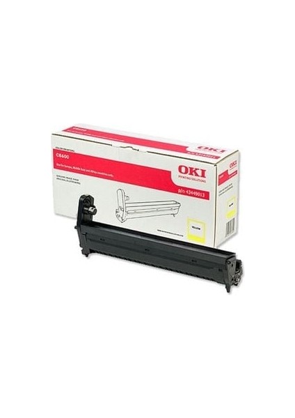 Okı 43449013 Sarı Yellow Orjinal Drum Ünitesi C8600 / C8800