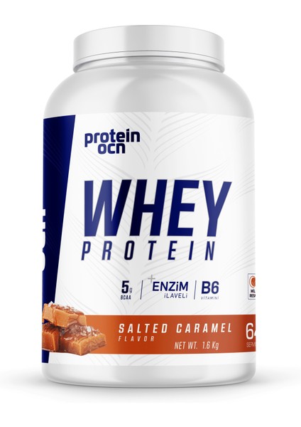 WHEY PROTEİN Salted Caramel - 1.6kg - 64 servis