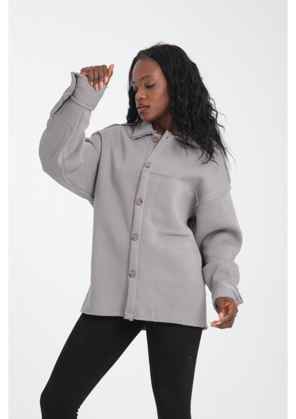 R-5750 Ceket Yaka Pis Dikişli Üç Iplik Şardonlu Sweatshirt fiyatları