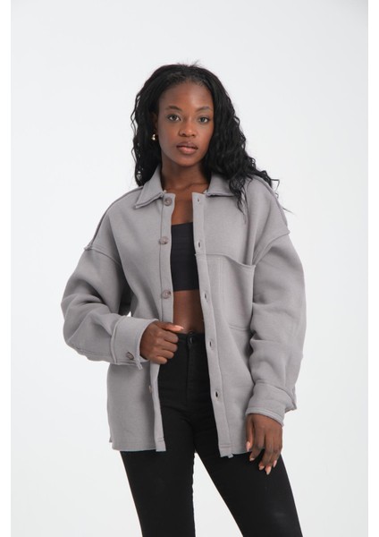 R-5750 Ceket Yaka Pis Dikişli Üç Iplik Şardonlu Sweatshirt fırsatları