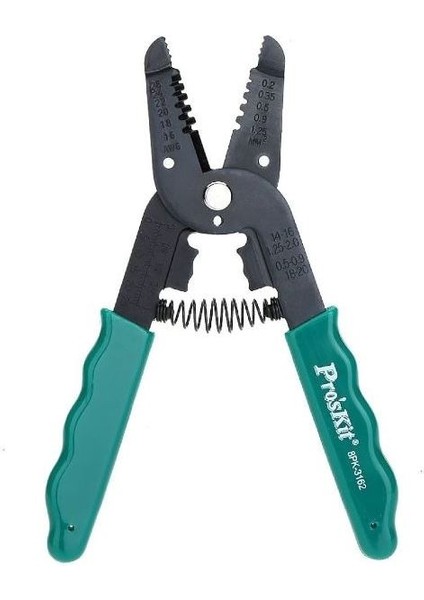8PK-3162 Hassas Kablo Soyucu 7in1 Tool For Awg 26/24/22/20/18/16;proskit
