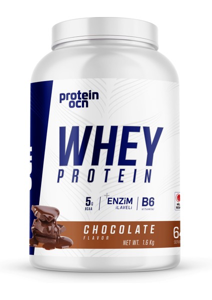 WHEY PROTEİN Çikolata - 1.6kg - 64 servis