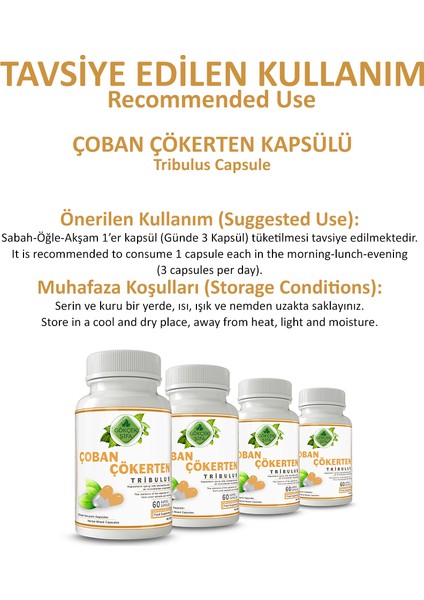 Şifa Çoban Çökerten Kapsül (TRİBULUS CAPSULE) fırsatları