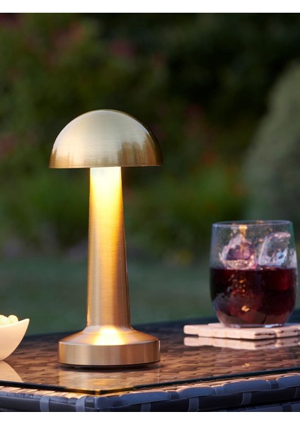HL-5414 Lotus Şarjlı Dekoratif Dokunmatik Masa Lambası 3 Renk Modlu