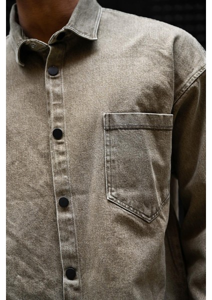 R-6003 Cep Detaylı Kot Ceket modelleri