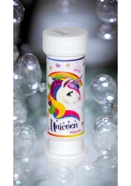 Unicorn Köpük Baloncuk Üfürük 10 Lu