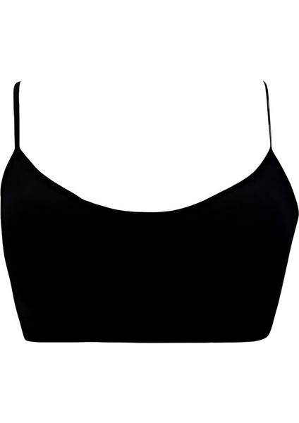 Kız Çocuk 3'lü Pedli Pamuklu Ince Askılı Büstiyer Günlük Alıştırma Sütyeni fırsatları