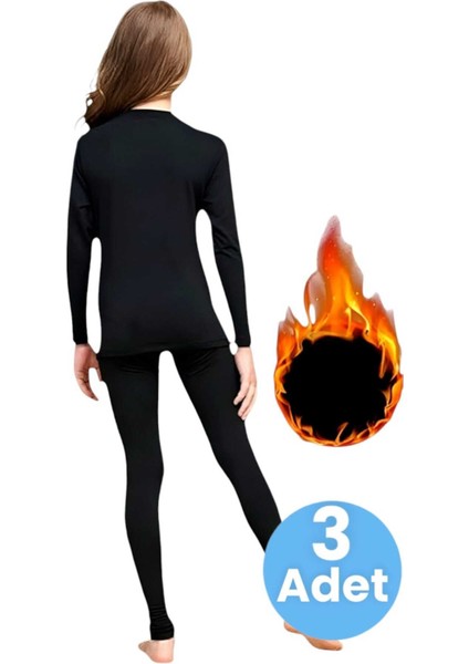 Kız Çocuk 3'lü Termal Alt Üst Içlik Takımı fırsatları