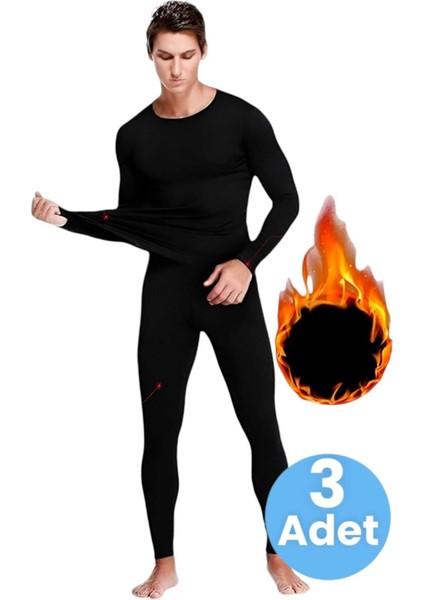 Erkek 3'lü Termal Alt Üst Içlik Takımı modelleri