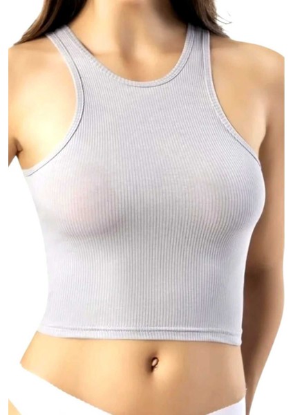 Kadın Geniş Askılı Kaşkorse Crop 3'lü Set fiyatları