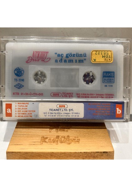 Nükhet Duru – "Aç Gözünü Adamım" Kaset