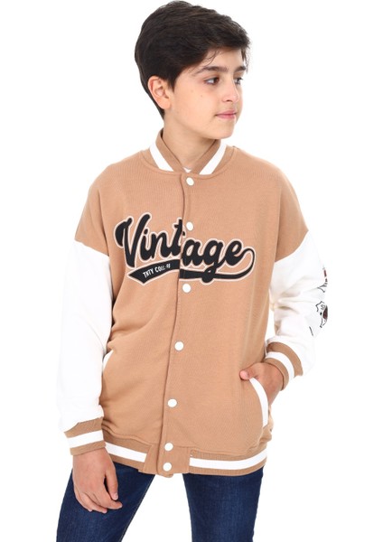 Erkek Çocuk Baskılı Kolej Hırka fırsatları