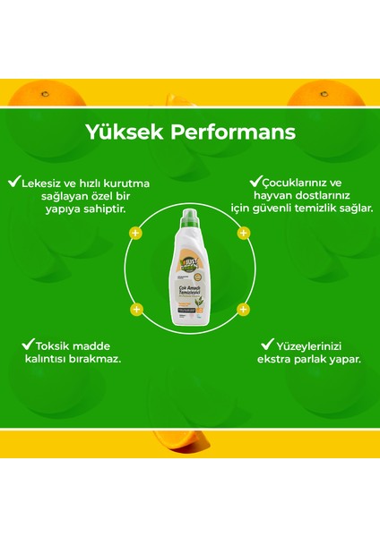 Just Green Organic Yüzel Temizleyici 1000ml