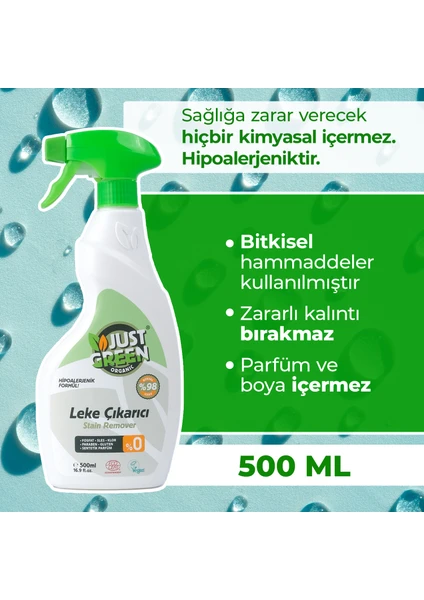 Just Green Organic Leke Çıkarıcı 500 ml