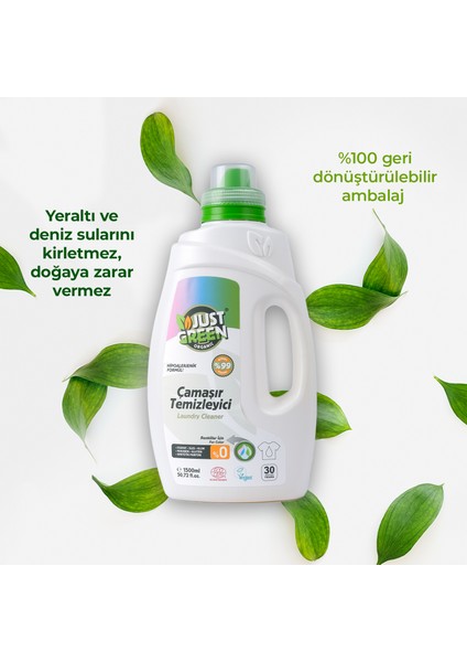 Renkliler İçin Çamaşır Temizleyici 30 Yıkama 1500 ml