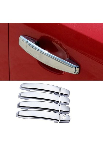 Opel Corsa D Krom Kapı Kolu 4 Kapı 2006-2014 P. Çelik Uyumlu