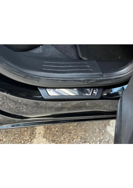 Dacia Logan Krom Kapı Eşik Koruması 4 Parça 2004-2012