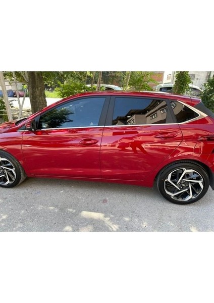 Hyundai I20 Krom Cam Çıtası 8 Parça 2020 ve Üzeri Paslanmaz Çelik