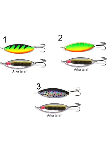 6065 Turna Kaşığı 17GR Mepps Hunter Tiger Döner Kaşık
