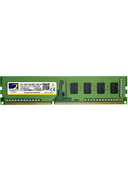 4 GB Ddr3 1600MHZ Twınmos 1.35 CL11 Dt MDD3L4GB1600D
