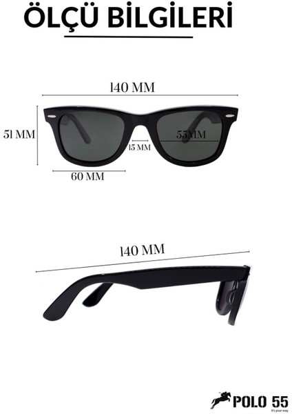 Xed Wayfarer Kahverengi Kadın Güneş Gözlüğü indirimleri