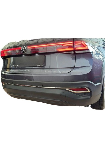 Volkswagen Taigo Krom Reflektör Çerçevesi 3 Prç. 2022> Paslanmaz Çelik