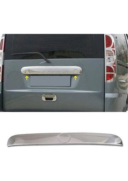 Fiat Doblo Krom Bagaj Çıtası 2006-2010 Arası Paslanmaz Çelik