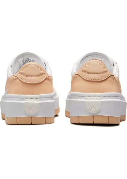 Air Jordan 1 Elevate Leather Sneaker Günlük Spor Ayakkabı Beyaz Sütlü Kahve fırsatları