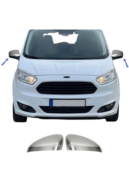 Ford Tourneo Courier Abs Krom Ayna Kapağı 2 Prç 2014-2018