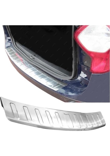 Dacia Lodgy Krom Arka Tampon Üstü Koruma 2012 Üzeri P. Çelik