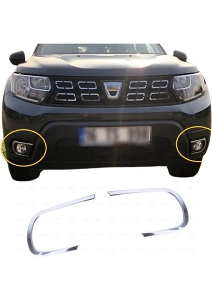 Dacia Duster Krom Sis Çerçevesi 2 Prç. 2018 ve Üzeri P.çelik