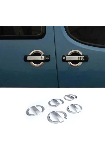 Fiat Doblo Krom Kapı Kolu 5 Kapı 2000-2010 Arası Paslanmaz Çelik