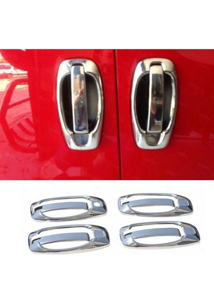 Fiat Fiorino Kapı Kolu Çerçeve 4 Kapı 8 Parça 2008 ve Üzeri Paslanmaz Çelik