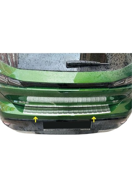 Peugeot 308 2022> Arka Tampon Üstü Koruma P.çelik Hb