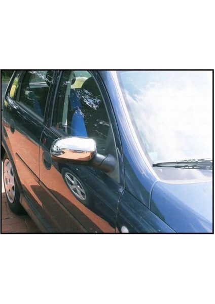 Opel Corsa C Krom Ayna Kapağı 2 Prç. 2000-2006 P. Çelik